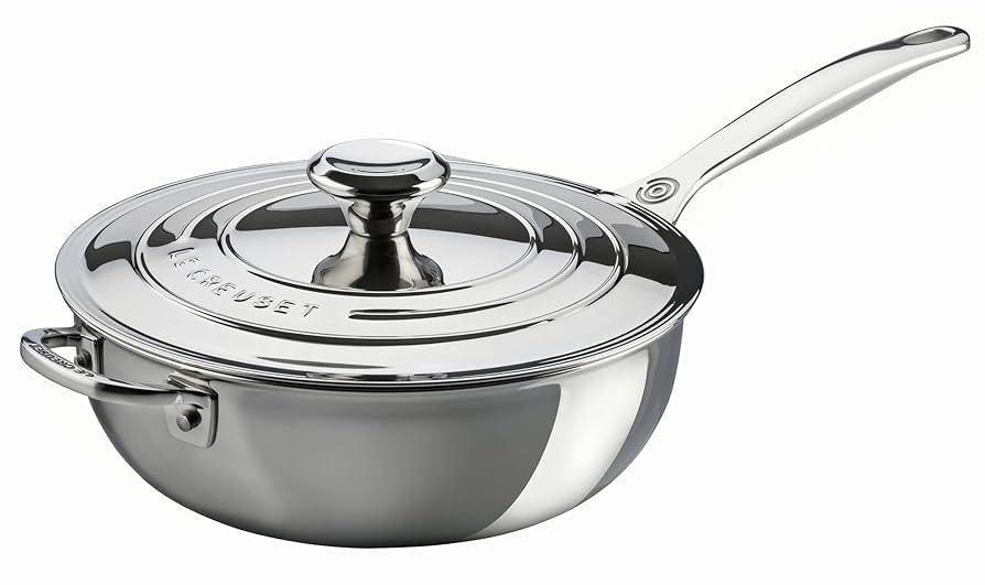 Amazon.com: Le Creuset Tri-Ply Stainless Steel 3.5 Quart